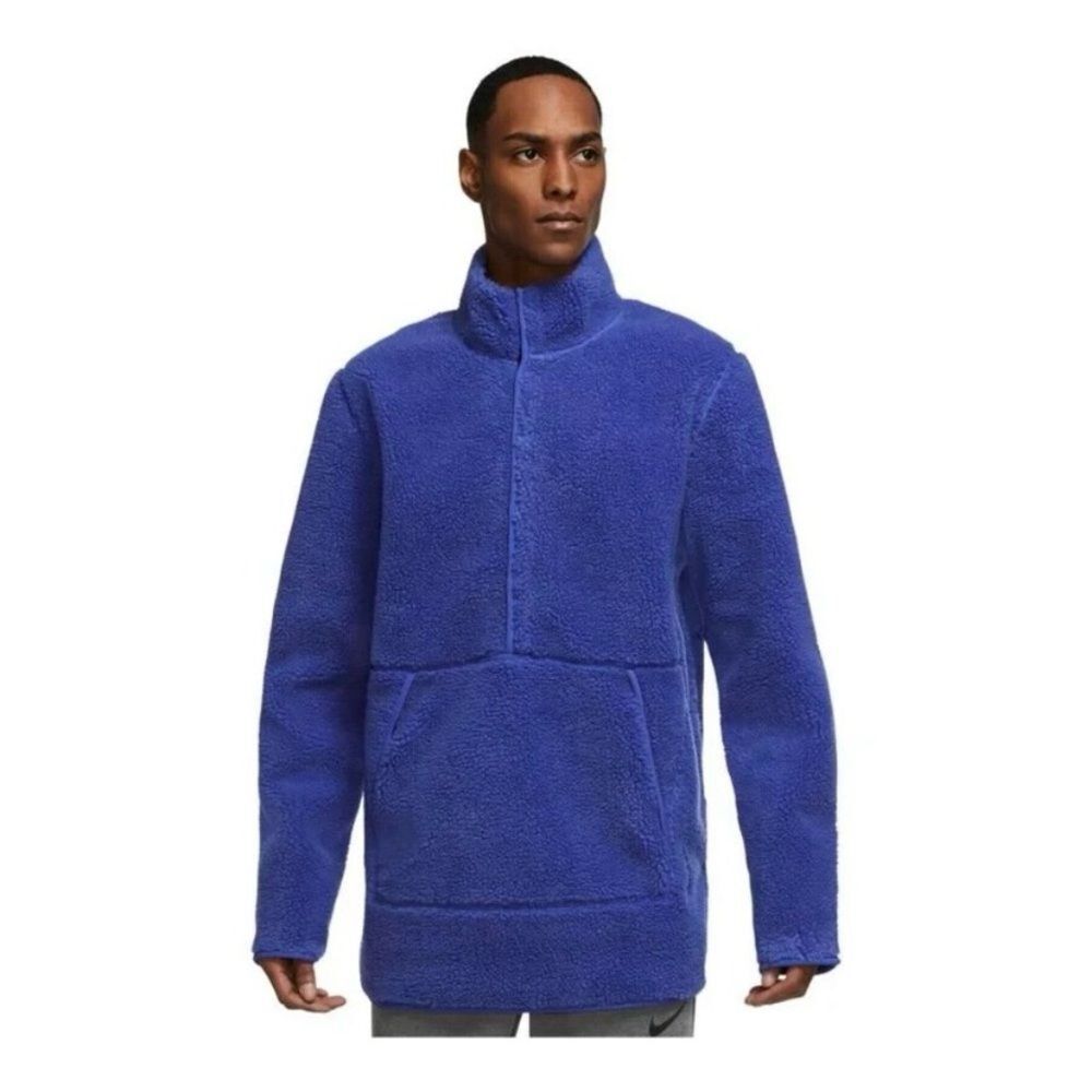 NWT Nike Yoga Sherpa Pinnacle Half Zip Sweater DD2182-430 Men’s Size Large
